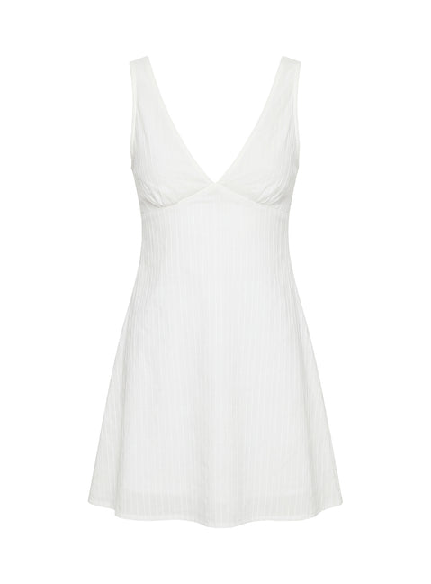 Adder Mini Dress White