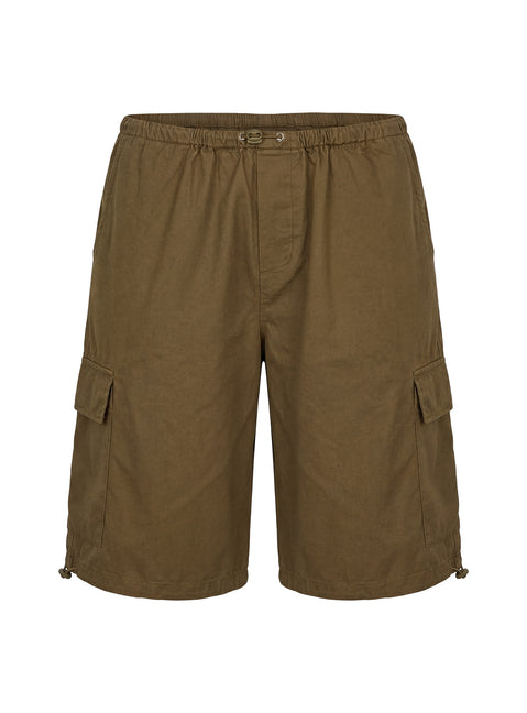Allyza Baggy Cargo Shorts Olive Petite