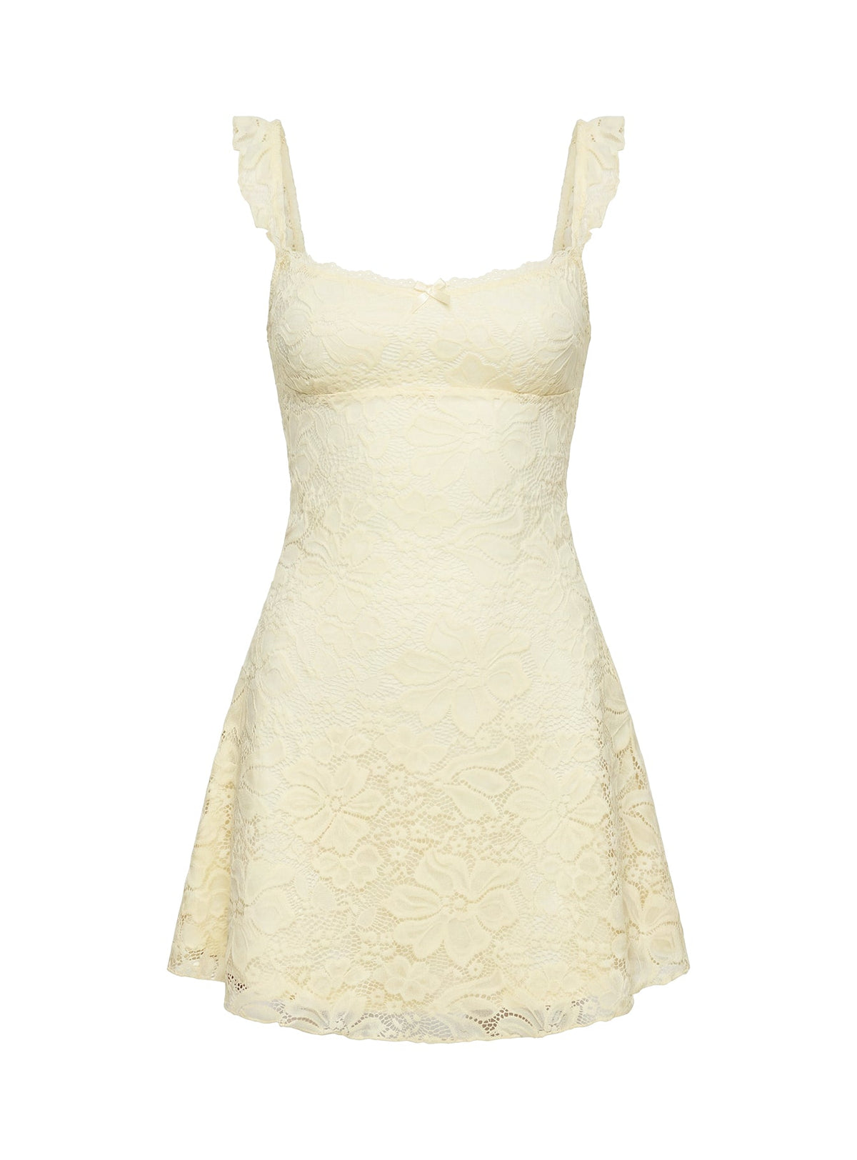 Beacall Mini Dress Lemon