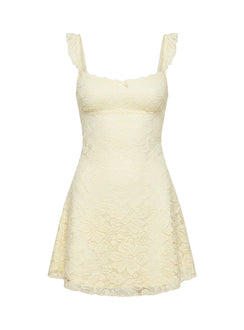Beacall Mini Dress Lemon
