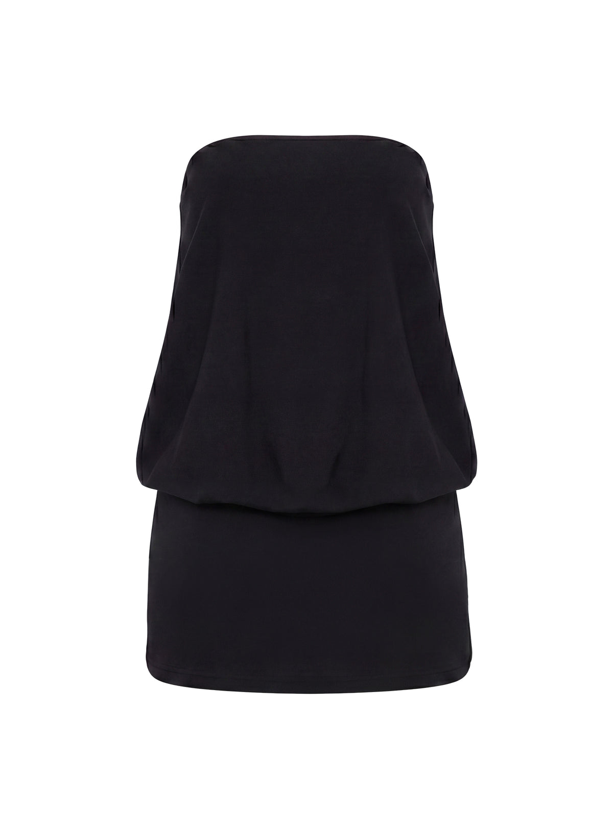 Calina Strapless Romper Black