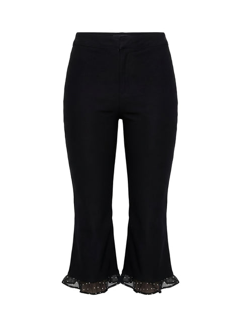 Darsie Frill Capri Black Polka Dot