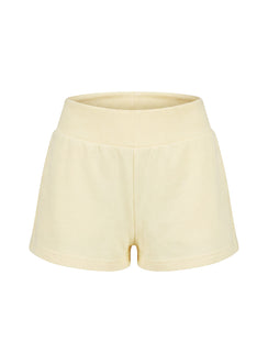 Daybreak Rib Waist Shorts Buttercream
