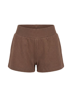 Daybreak Rib Waist Shorts Cocoa