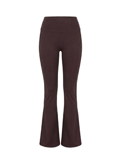Energize Active Invisible Scrunch Flare Leggings Brown