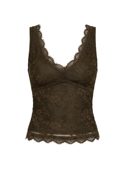 Far Away Top Dark Green