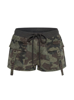 Fender Cargo Micro Shorts Camo