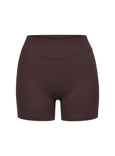 Final Form Active 4" Invisible Scrunch Shorts Brown
