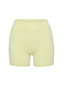 Final Form Active 4" Invisible Scrunch Shorts Lemongrass