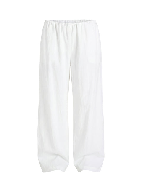 Presenting Lunea Concealed Waistband Pants White Tall womens-regular-pants with high-rise product