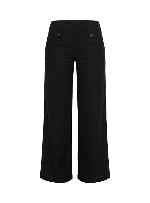 Pedra Wide Leg Pant Black