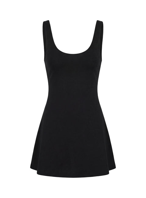 Sosa Jersey Scoop Romper Black