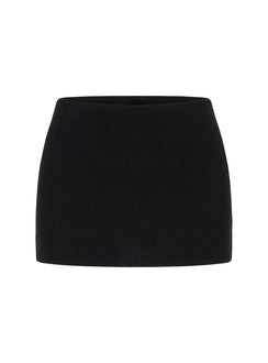 Sparky Mid Rise Skort Black