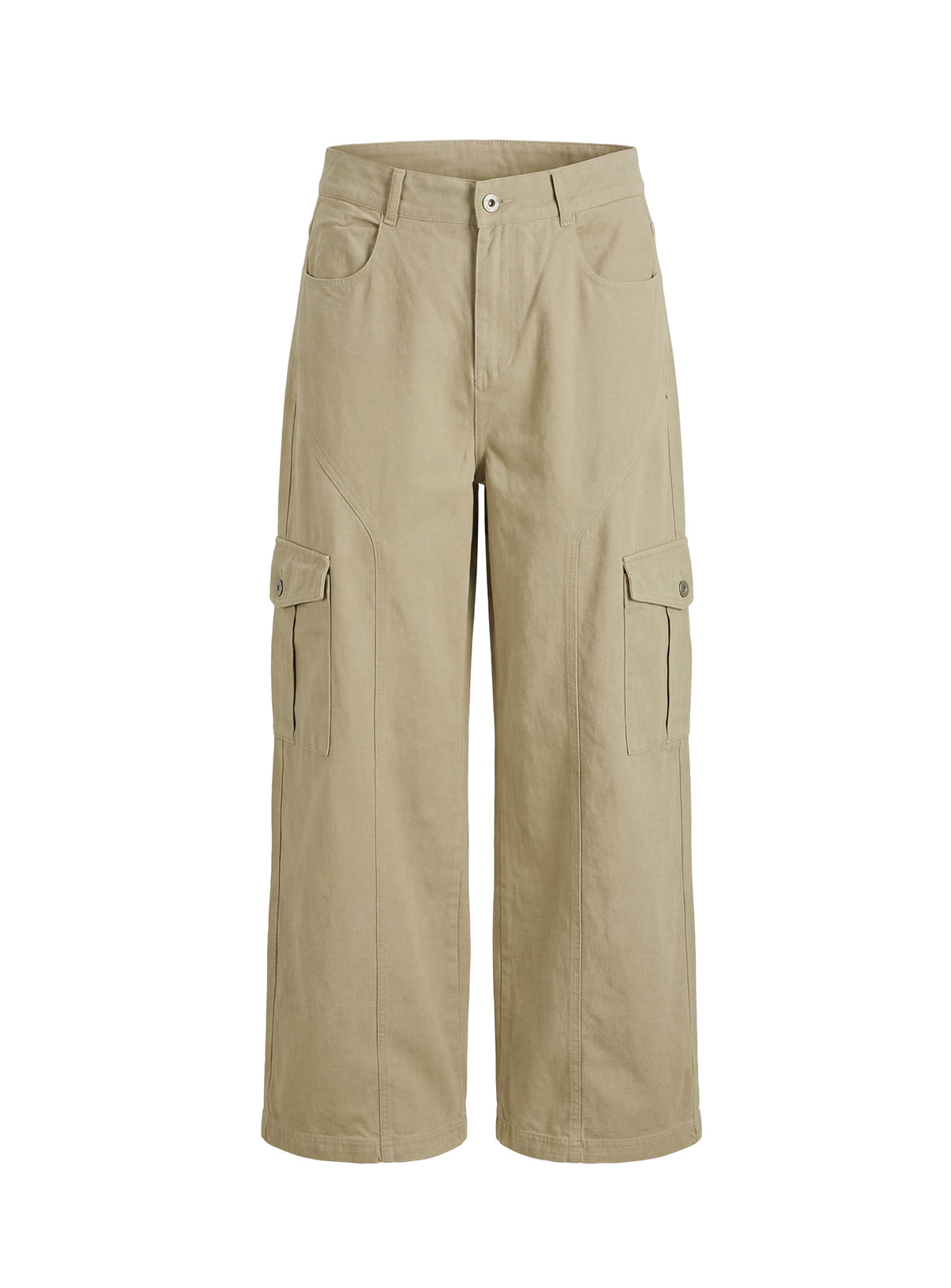 Sylene Pocket Detail Cargo Pants Khaki