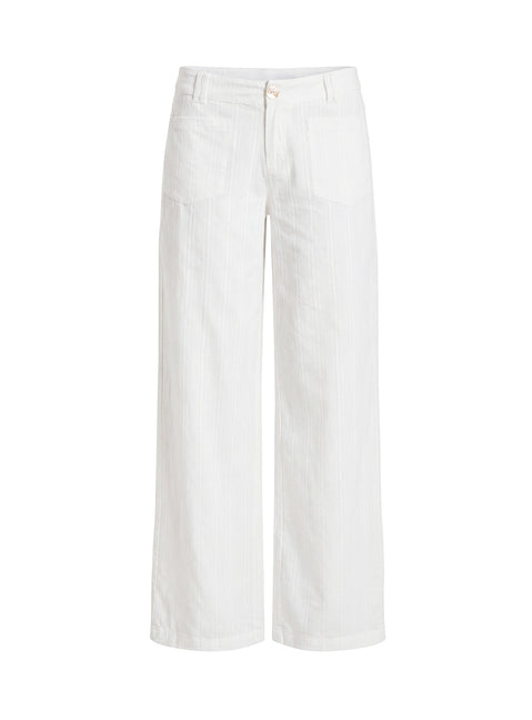 Vendi Low Rise Pant White
