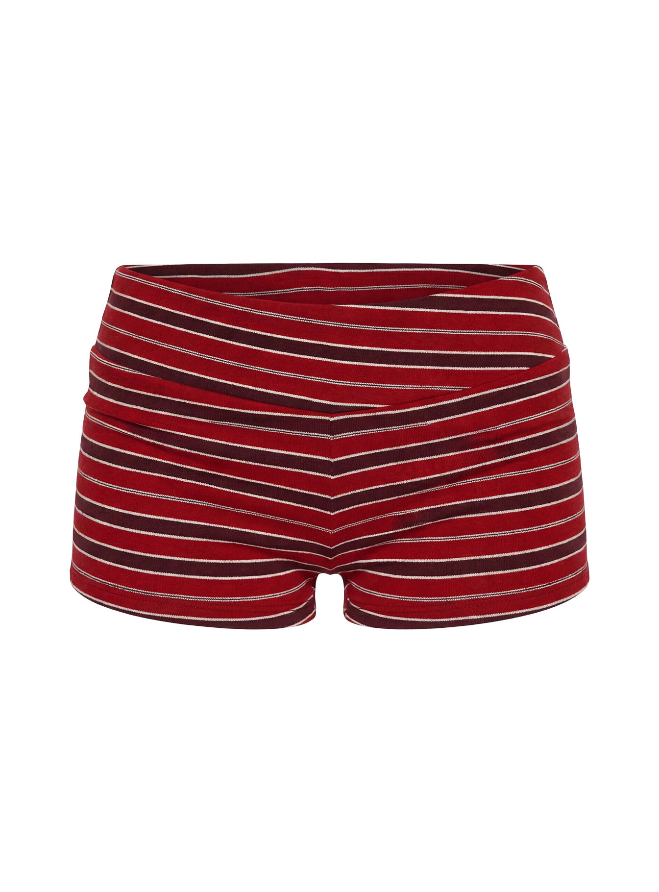 Veyona Micro Shorts Red Stripe