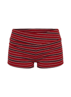 Veyona Micro Shorts Red Stripe