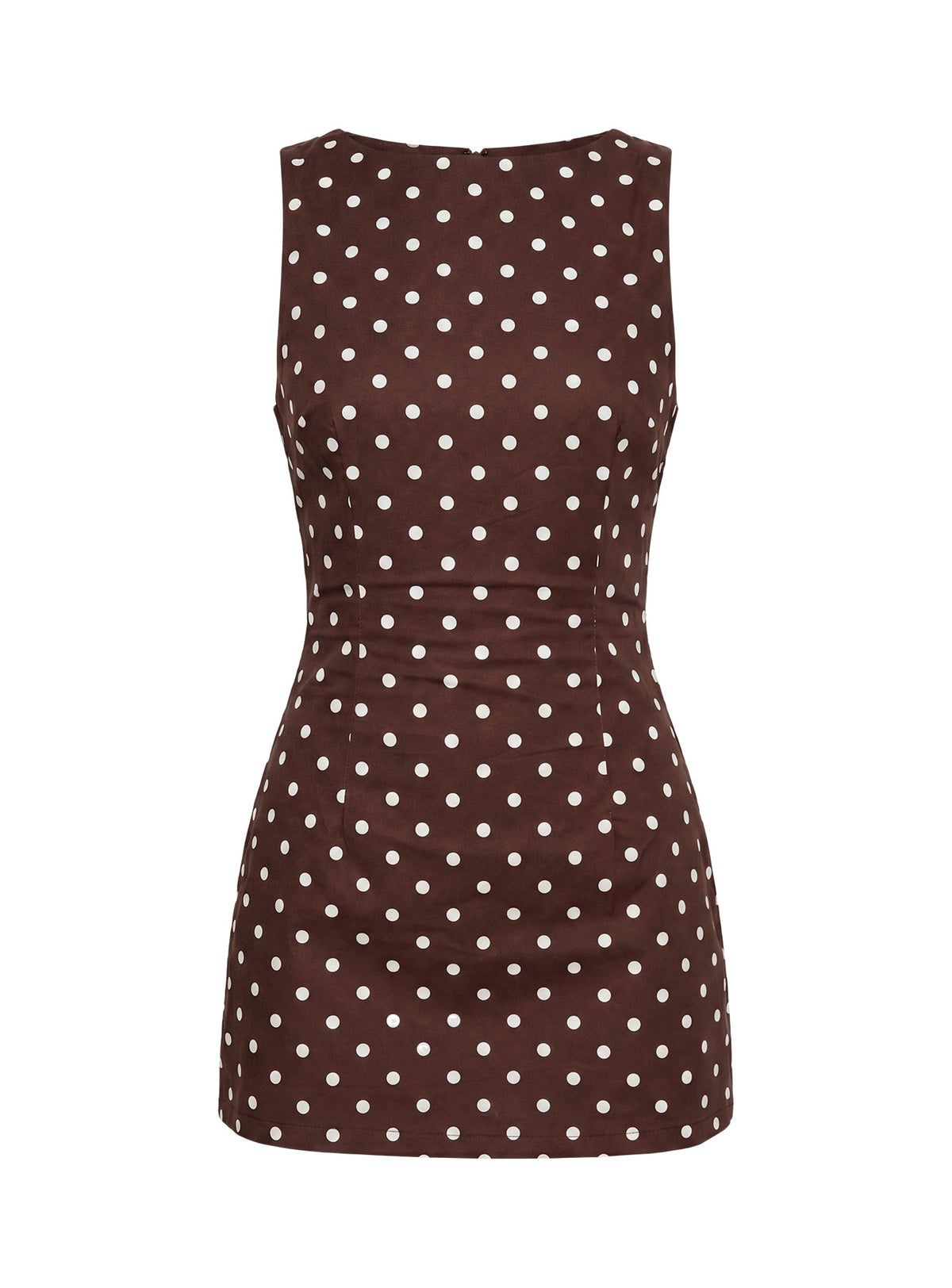 Yumiko Romper Brown Polka Dot