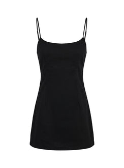 Yumiko Scoop Playsuit Black Petite