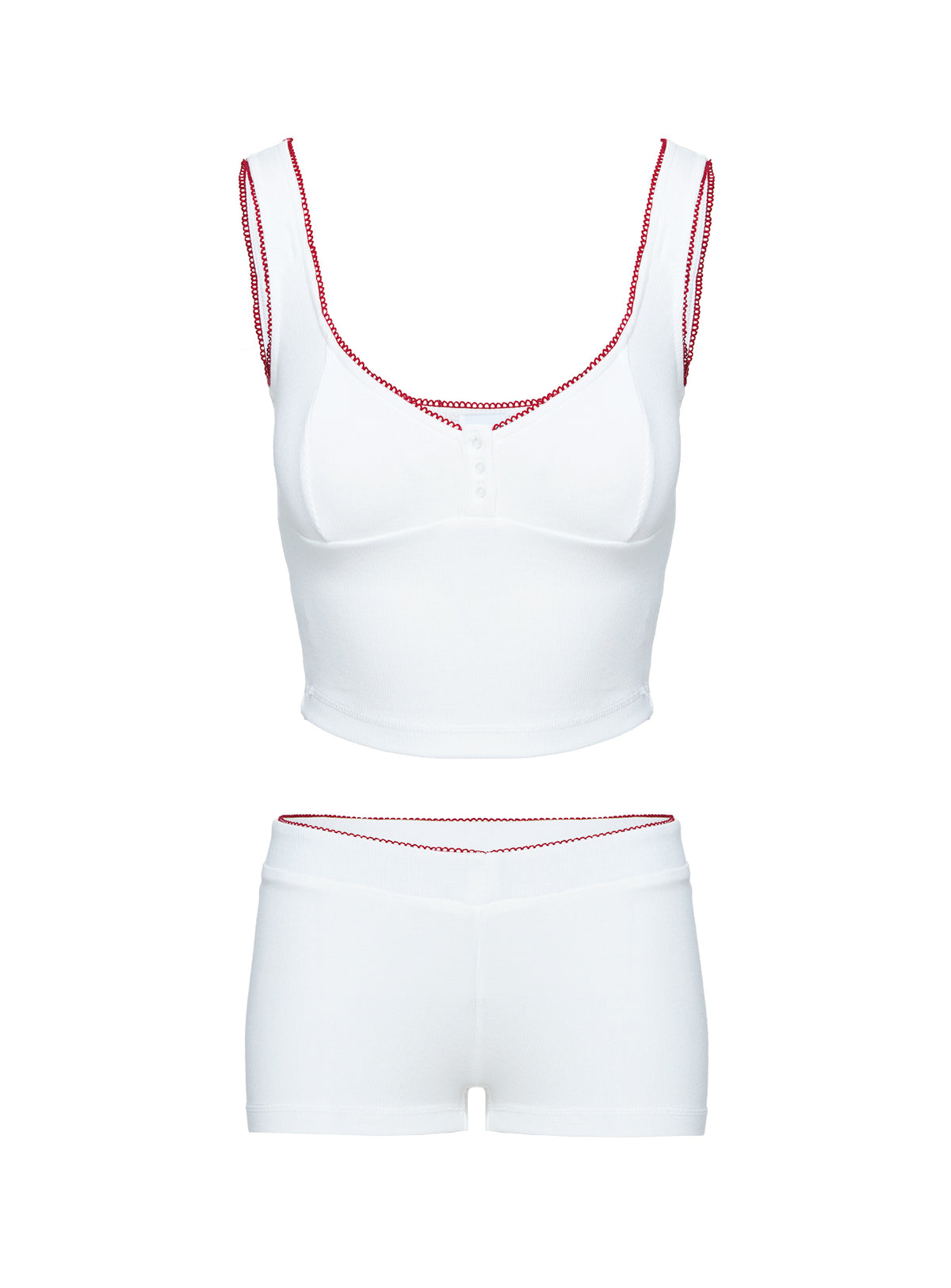 Motif Rib Sleep Set Ivory
