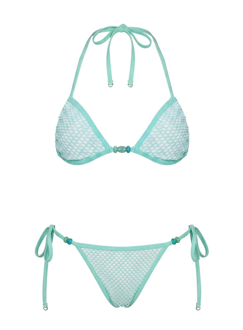 Beasley Tie Side Bikini Bottoms Green