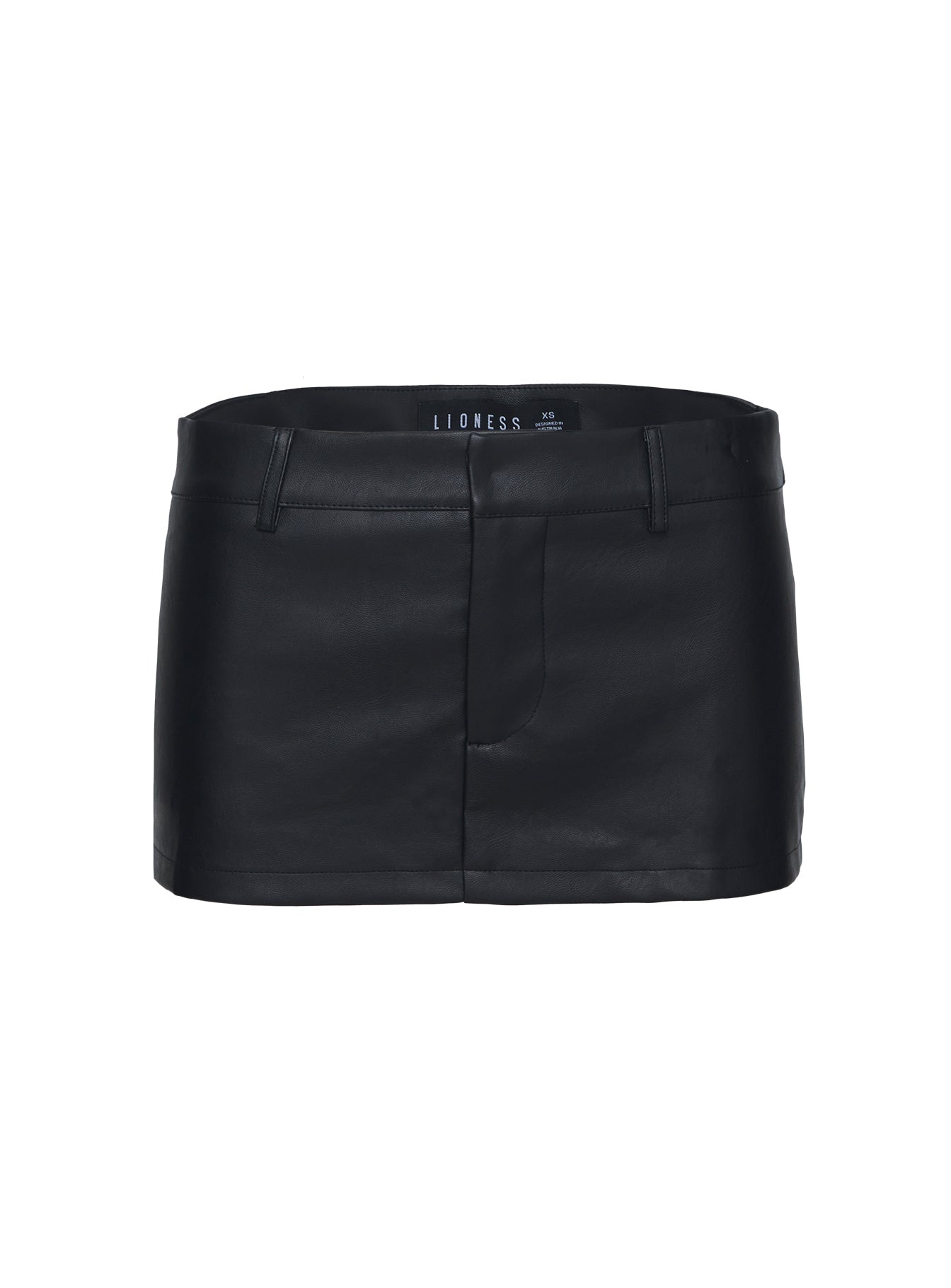 product Princess Polly Rhode Mini Skort Onyx Low Rise Shorts 