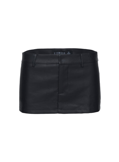 product Princess Polly Rhode Mini Skort Onyx Low Rise Shorts 