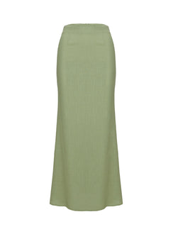 Sophia Maxi Skirt Green Maxi Skirts Skirts 