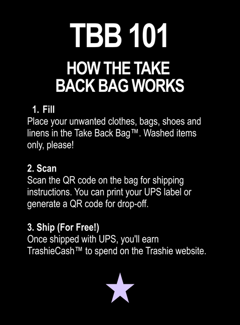 Take Back Bag