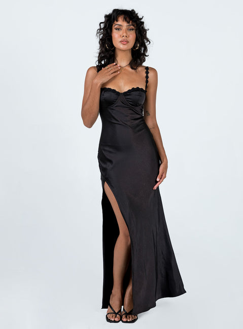 product Princess Polly Crew Neck  Grimmond Maxi Dress Black