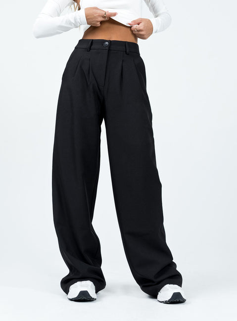 product Princess Polly High Waisted Pants High Waisted Pants High Waisted Pants High Waisted Pants  Archer Pants Black