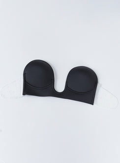 U-Shape Backless Bra Black