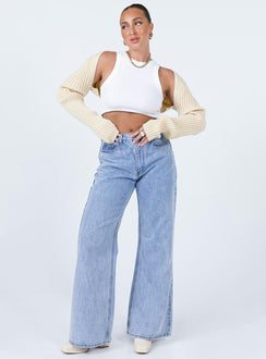 product Aytan Bolero Sweater Beige Princess Polly  Cropped 
