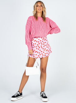 product Anaya Oversized Sweater Pink Princess Polly  Long 