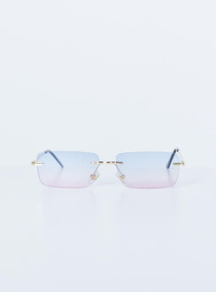 Indi Sunglasses Blue Ombre