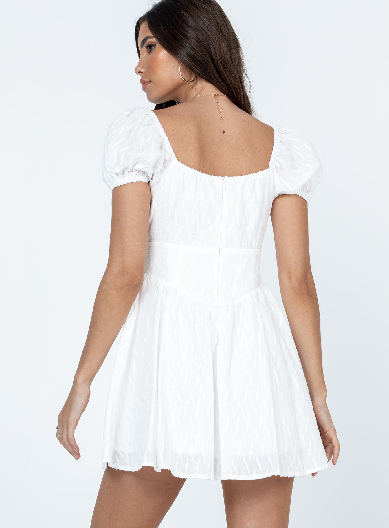 product Princess Polly Square Neck  Caria Mini Dress White
