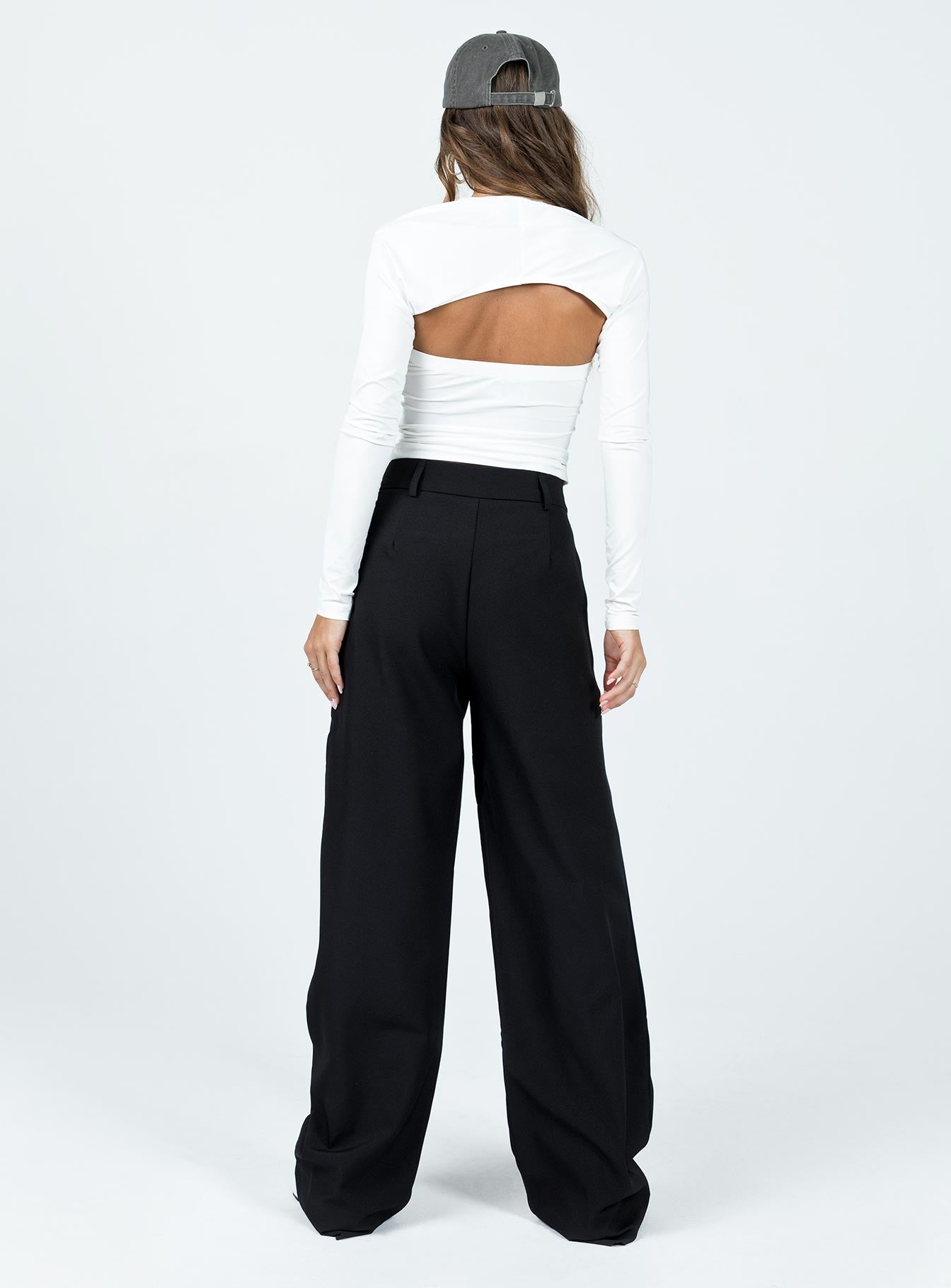 product Princess Polly High Waisted Pants High Waisted Pants High Waisted Pants High Waisted Pants  Archer Pants Black