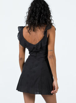 product Princess Polly Square Neck  Besiana Mini Dress Black