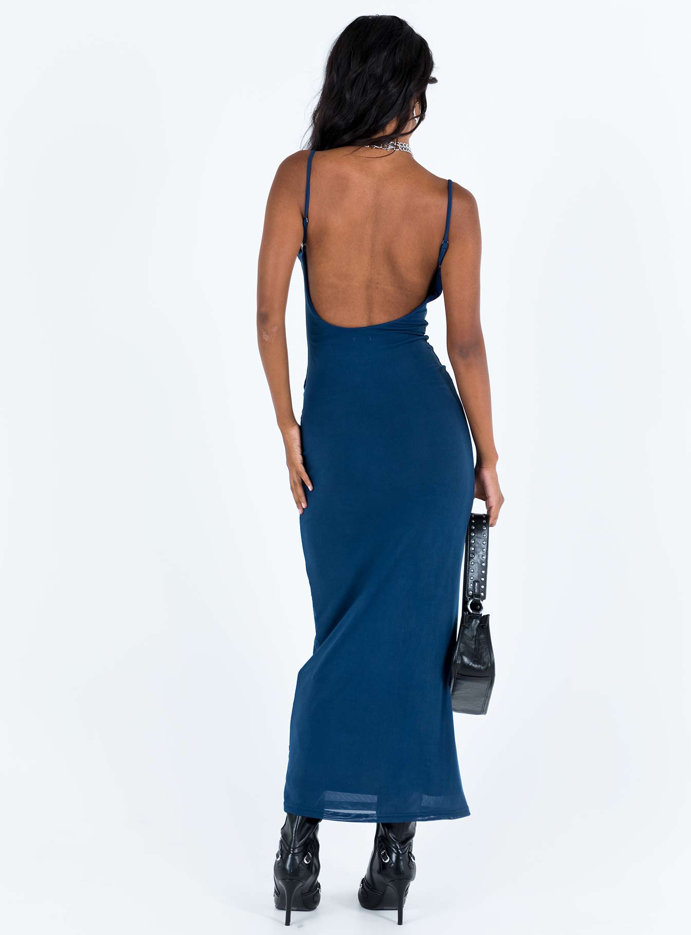 product Princess Polly Crew Neck  Knox Maxi Dress Navy
