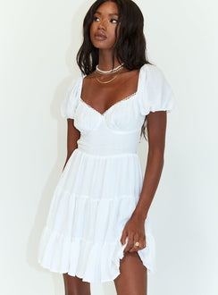 product Princess Polly Square Neck  Danny Mini Dress White