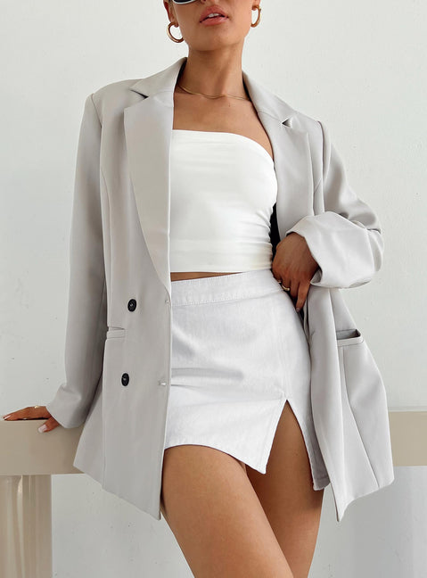 product The Lola Mini Skirt White Princess Polly  Mini Skirts 
